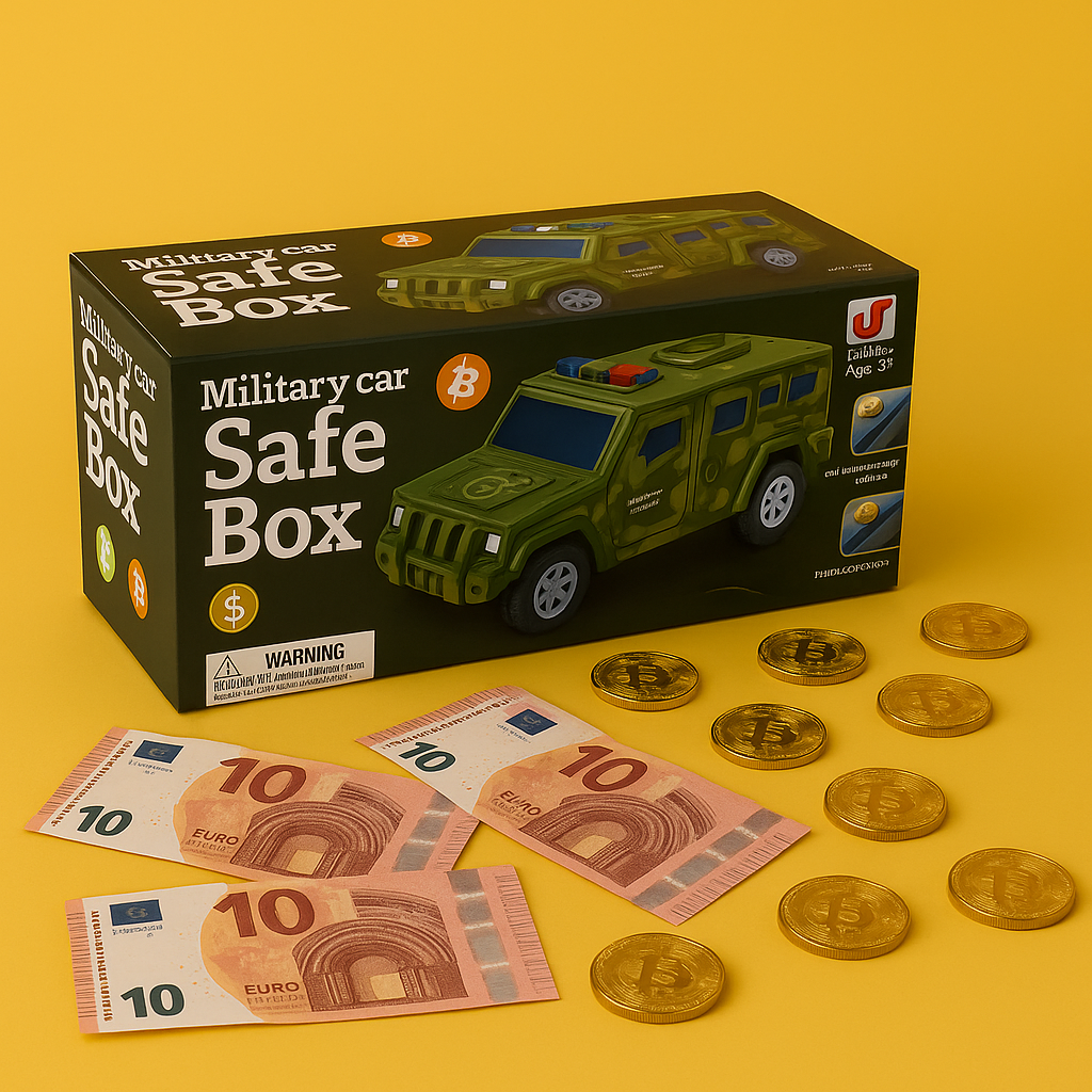 Military Safe Box – Интерактивна Играчка-Касичка