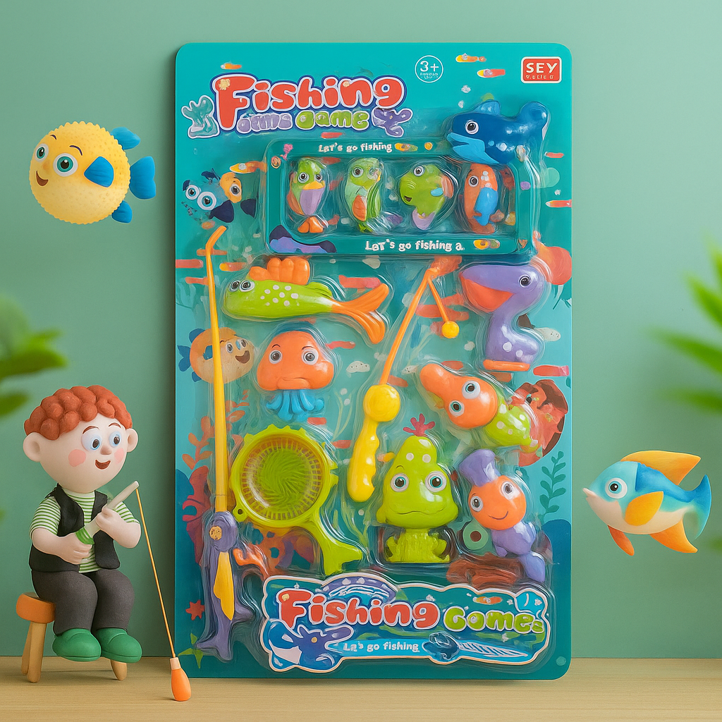 Fishing Game Set - Мојот Прв Рибарски Сет