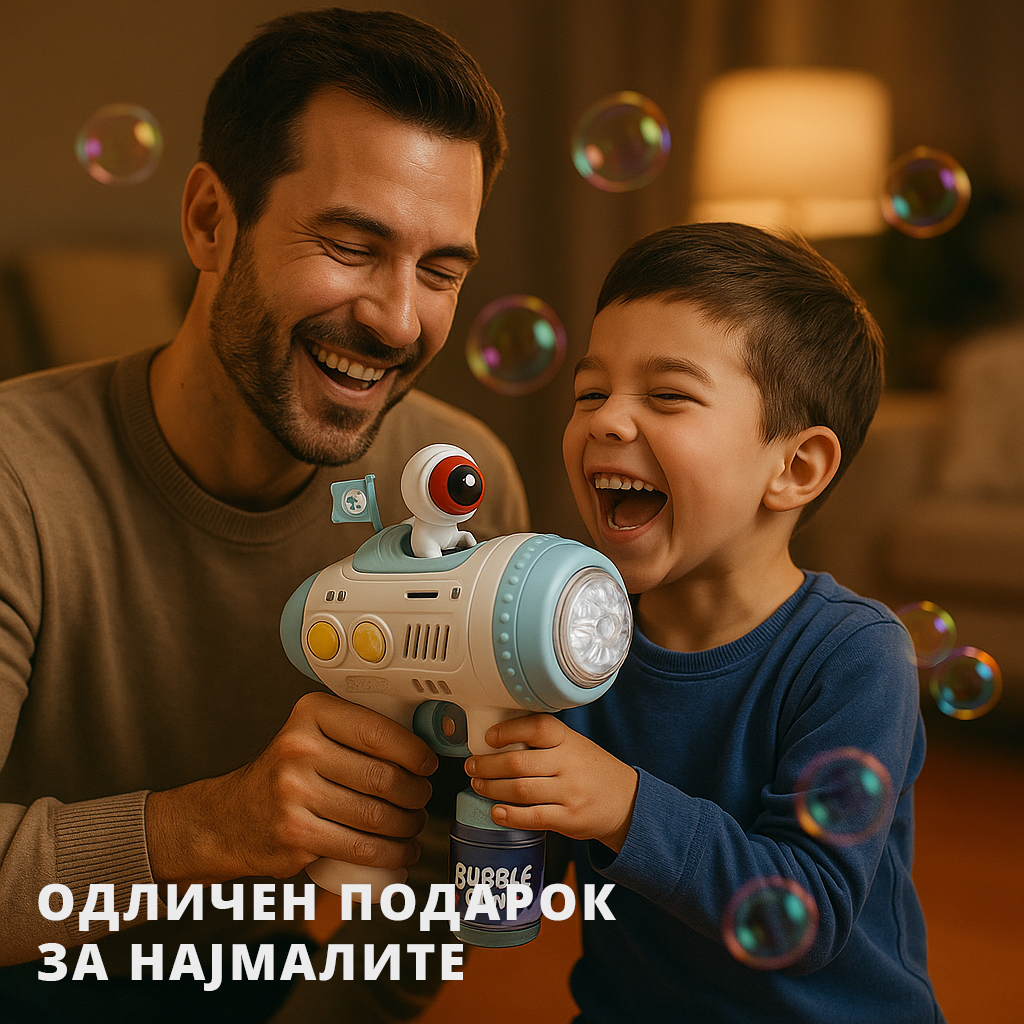 Bubble Gun со вселенска тема