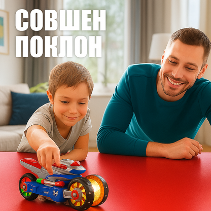 2во1 Музички светлечки мотор за деца