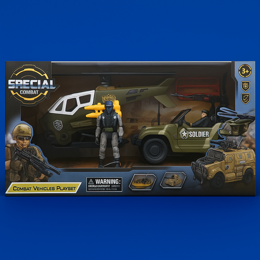 Special Combat – Сет со Хеликоптер и Воени Возила