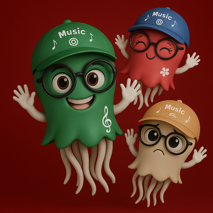 Magic Jellyfish - Танцувачка магична медуза со светлечки ефекти